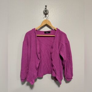 Louve Pink Cardigan - Size Medium